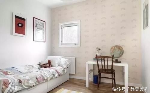 次卧|小户型69平,卫生间3㎡为了做干湿分离,装玻璃又拉浴帘!