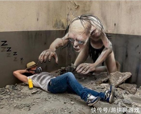 涂鸦$令人惊叹的错觉体验!30个逼真的街头涂鸦艺术太神奇
