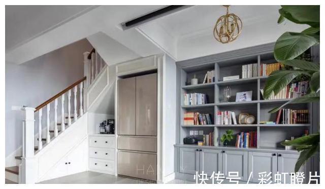 发挥|她家不豪华,可一进门就被迷住了,将美式复古优雅发挥到了极致!