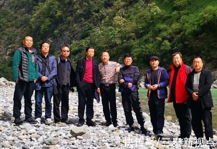 陕西#大美山河在巫溪——陕西当代国画艺术研究院赴重庆巫溪写生