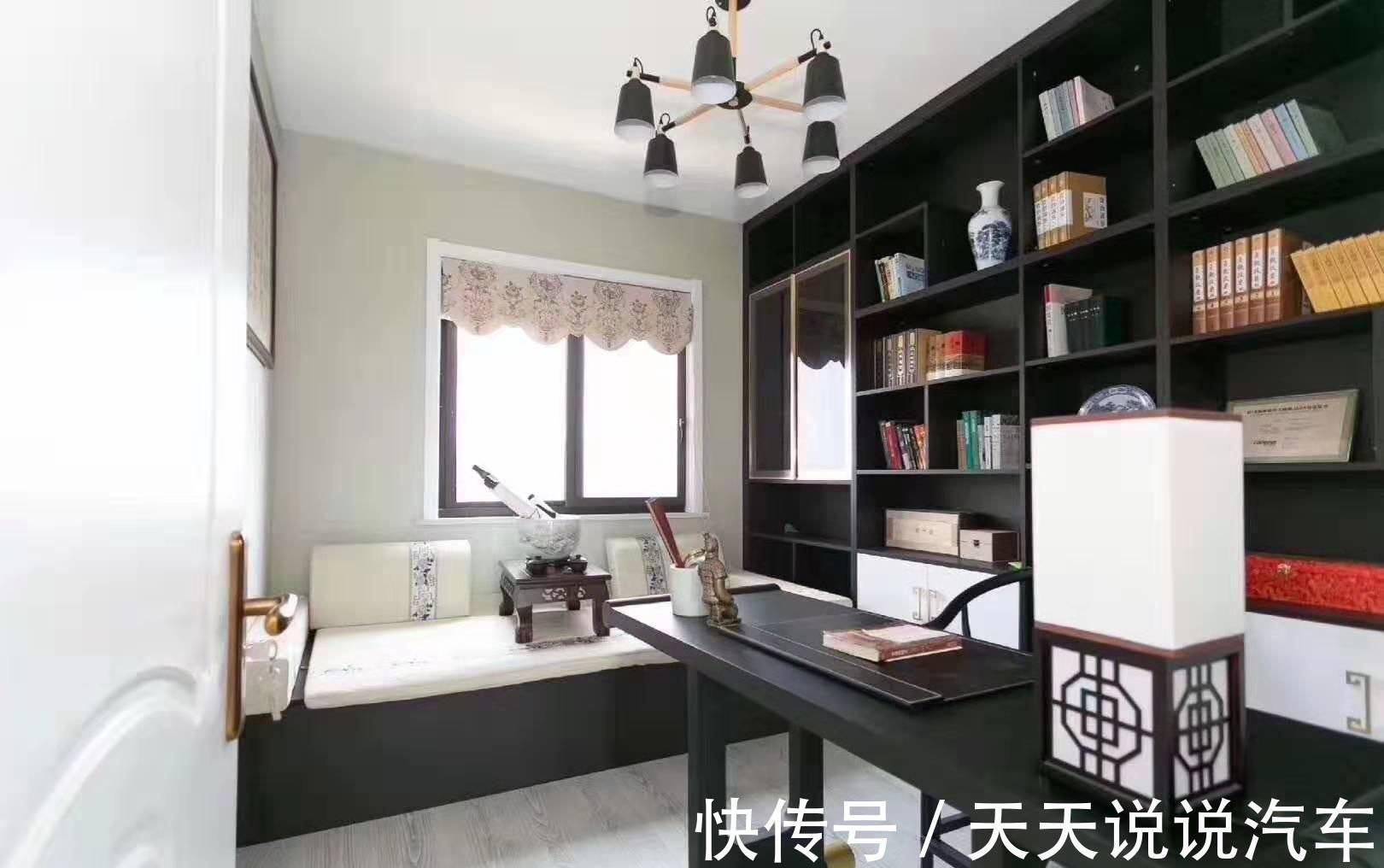 电视背景墙|新中式装修真的好贵,前后花了35万!还好效果不错,特别是背景墙