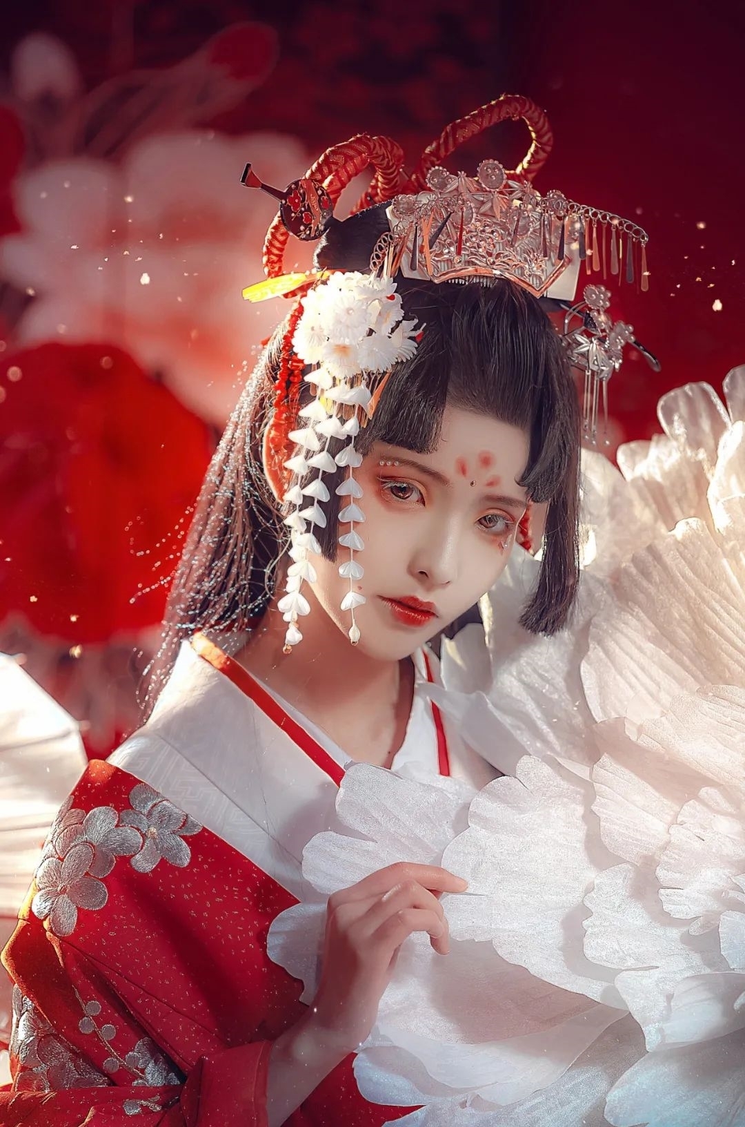 阴阳师|cos:阴阳师金鱼姬cos正片@七七