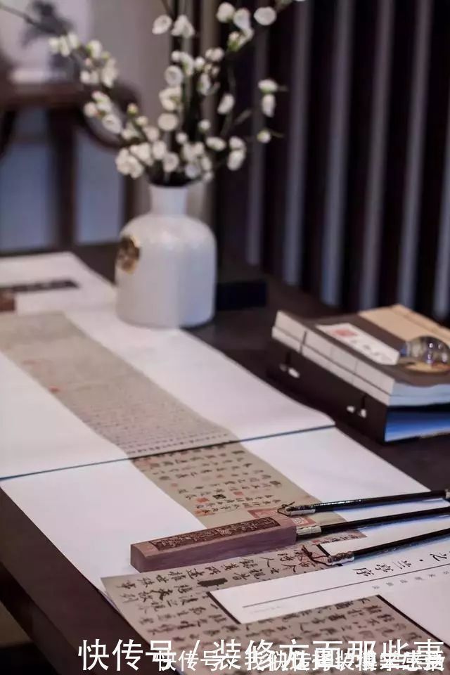 设计|新中式别墅设计,落落大方,袅袅炊烟树外饶,一抹写意浅墨清韵