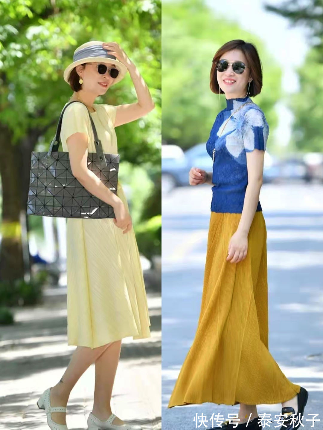 羊毛衫 50+“大妈”衣品真好!借助穿搭小妙招;将自己穿成“少女”!