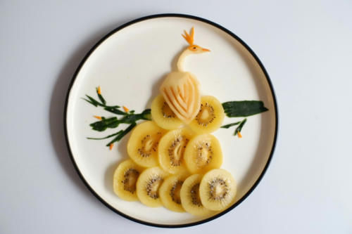  孩子不爱吃水果，做成拼图试试？孩子大口吃，百试百灵，亲测有效