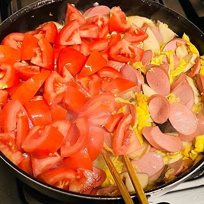 拌面|番茄炒鸡蛋拌面