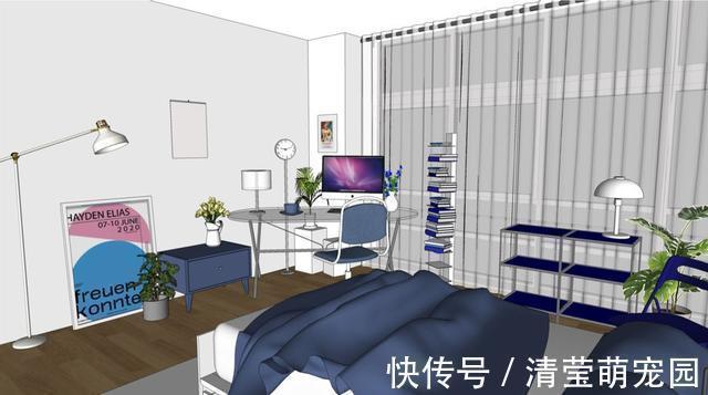 床头柜|95后姑娘的“穷装”卧室火了,环保又精致,软装的力量真强大