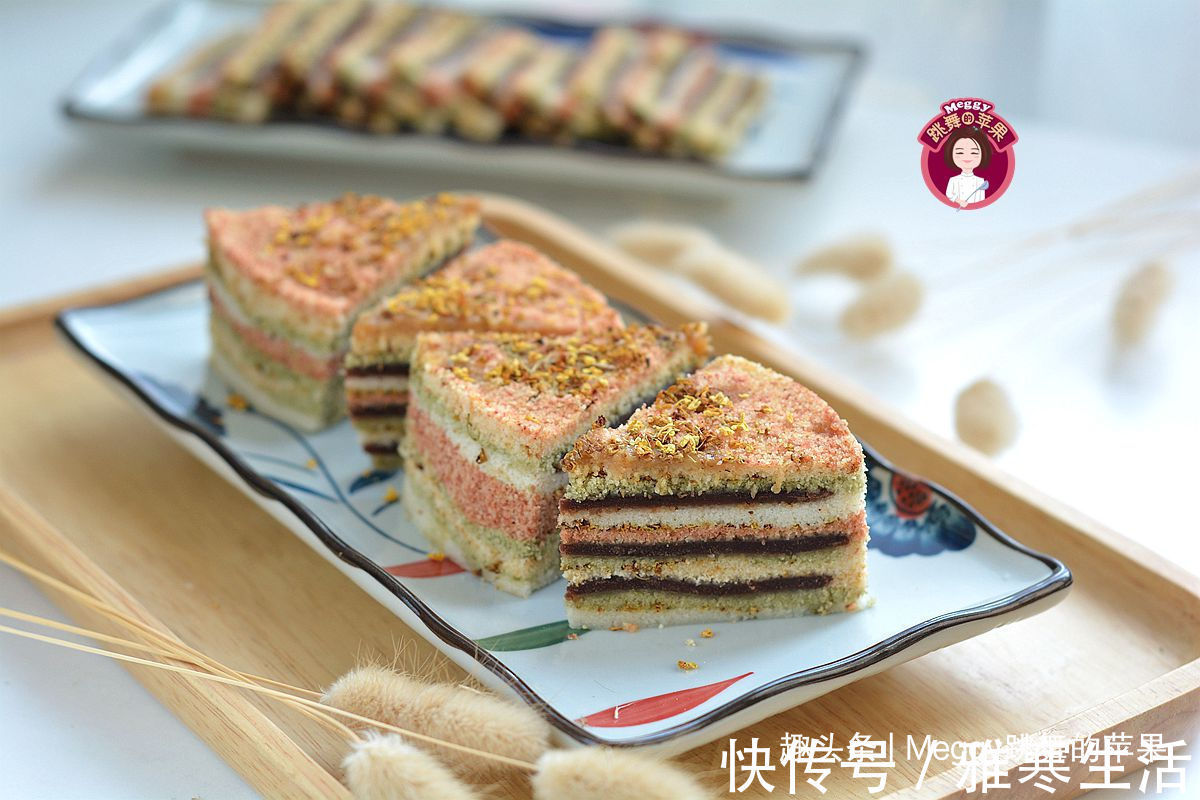 粘米粉|不用发酵的大米糕,松软弹口,最近对它特着迷,三天两头就蒸1个