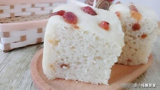 米糕|大米发糕“新做法”：不和面不揉面，即使放凉也不会硬