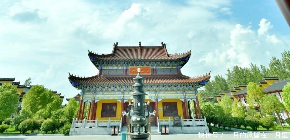 唐高祖李渊|安徽界首琉璃古寺，始建于1400年前，今重建三进院落