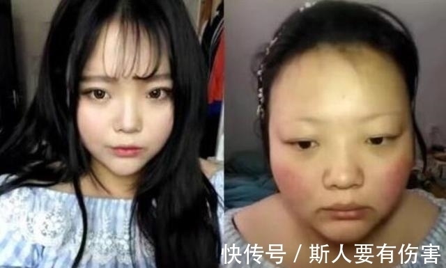 女生|女生化妆前后对比，以后还能相信画完妆的妹子吗？