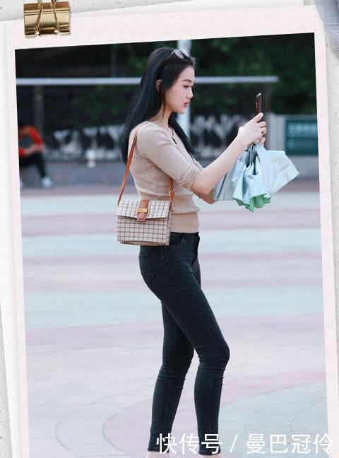 牛仔裤使整个人看上去更加优雅大方,时尚百搭,青春活力十足