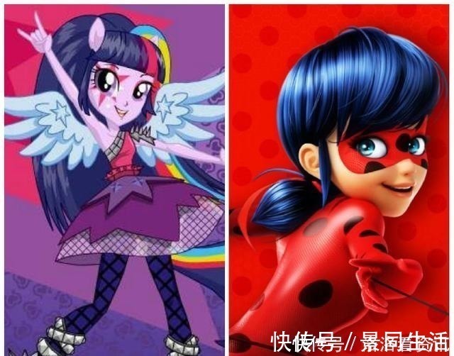 s当“小马宝莉”遇到“瓢虫少女”合体变身成为一个人时!