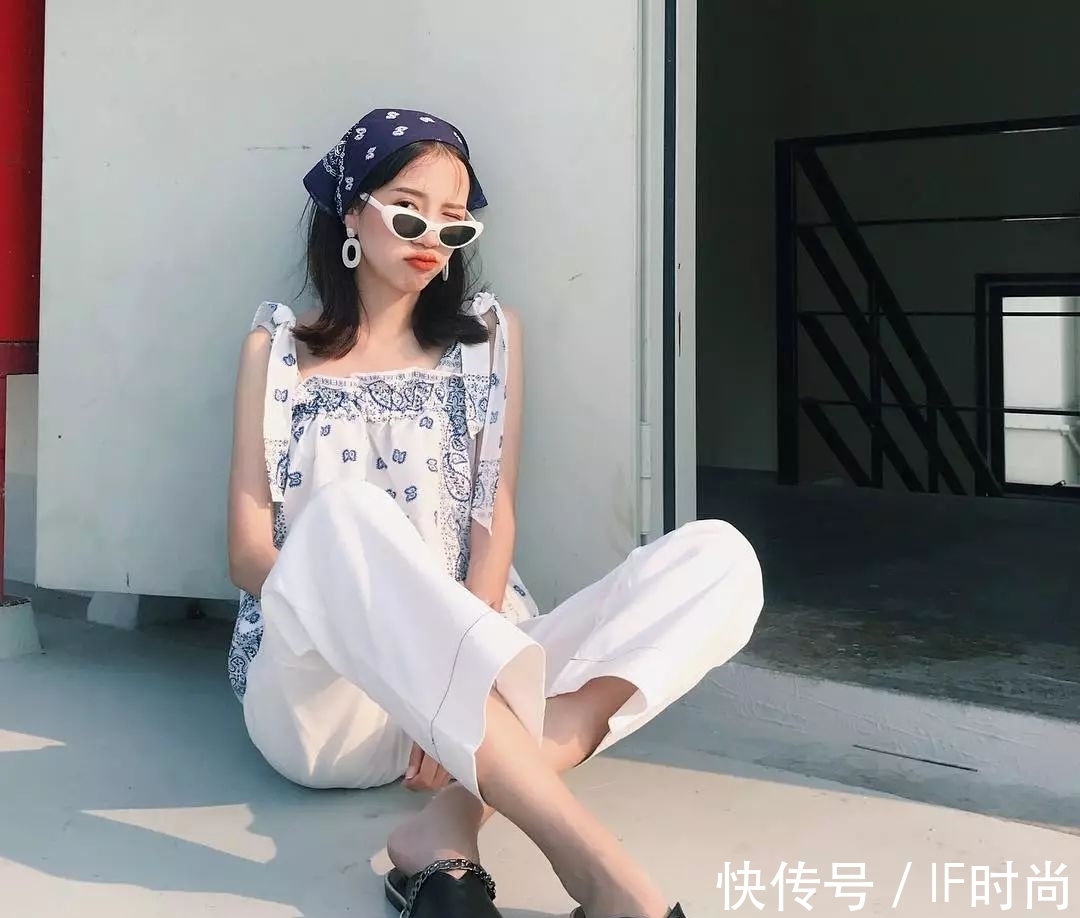 修饰力 九分裤 + 短袖,今夏王炸组合!