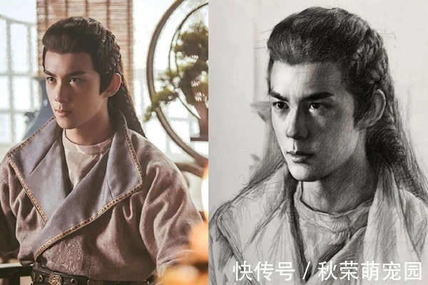 美术生@美术生学霸笔下的明星素描,跃然纸上惊艳众人,堪称灵魂画手