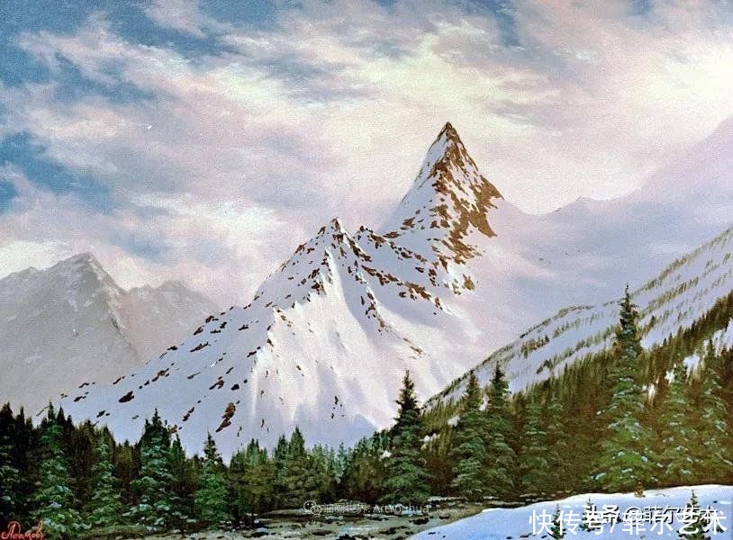 油画|「风景油画」安静的风景，唤醒了人们美好的感觉和回忆