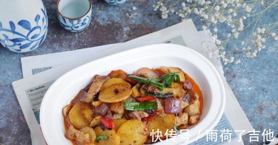 预防肿瘤|自己在家做麻辣鲜香的干锅土豆，土豆软糯，好吃又美味！
