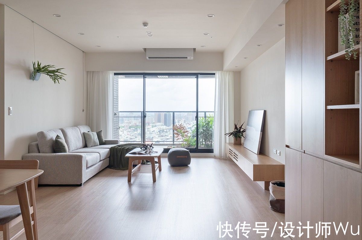 全室|扬州110㎡轻暖无印风住宅，以留白收藏生活风景