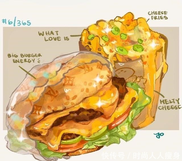 盛宴|不一样的美食插画,带给我们同样的视觉盛宴