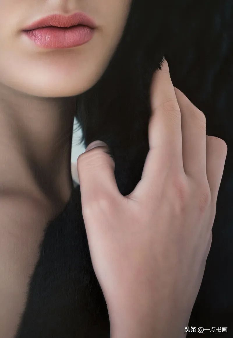 艺术家$瑞典女艺术家 安娜·哈尔丁·莫尔 写实作品欣赏