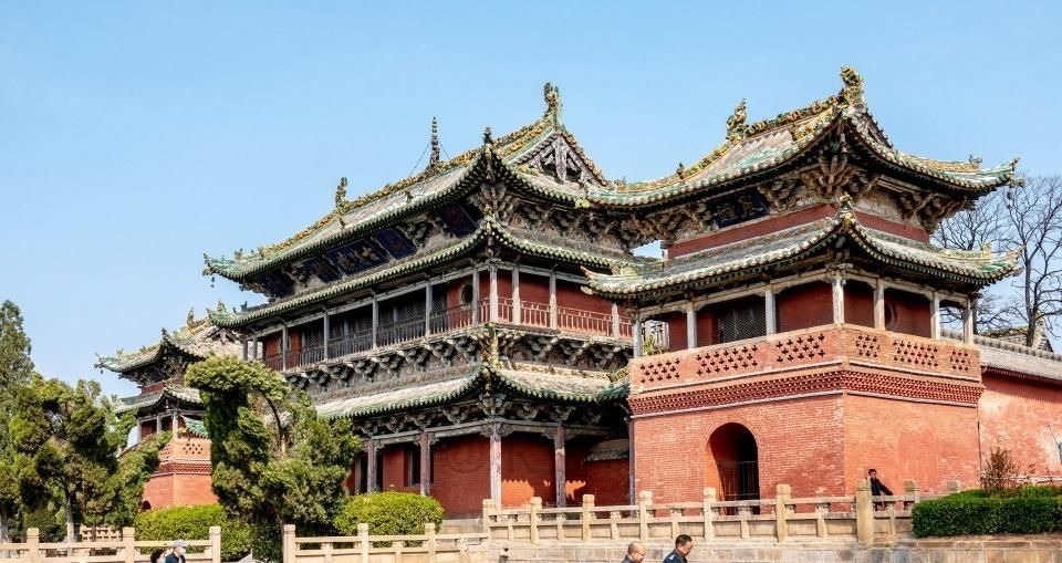 鼓楼|崇安寺：古泽州规模最大楼阁式建筑，楼下有后赵开国皇帝石勒陵墓