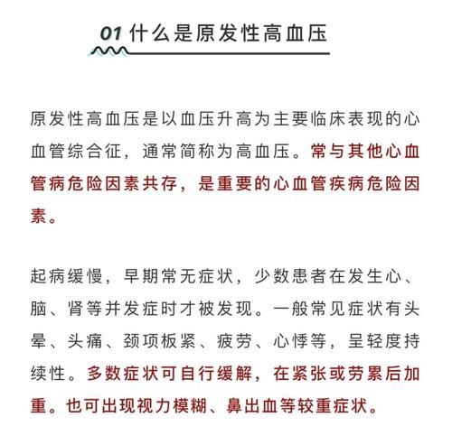  高血压|别把头晕不当回事，原发性高血压的病情预警别忽略