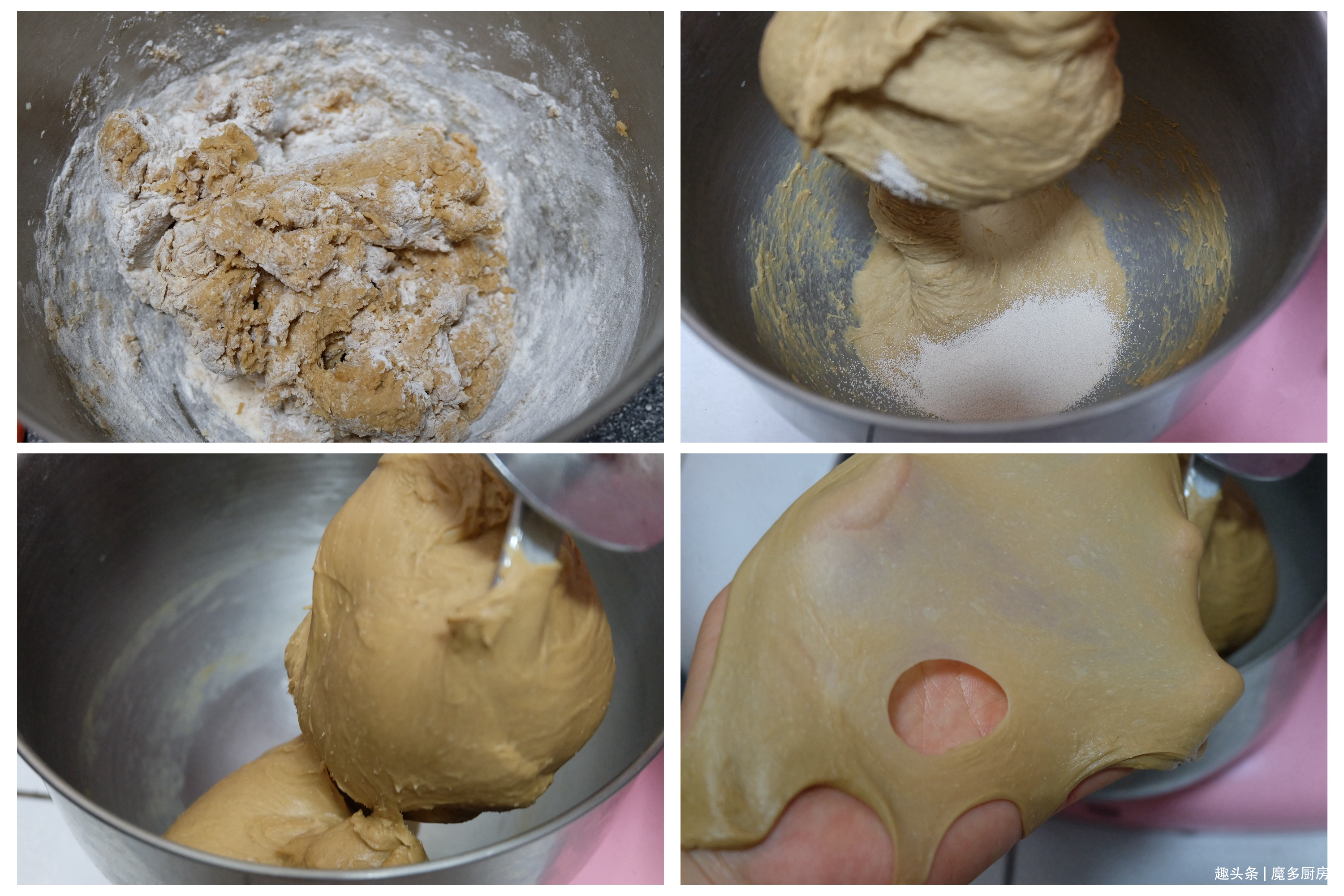 面包好吃又好做，家庭自制面包干净卫生营养健康，不比买的差