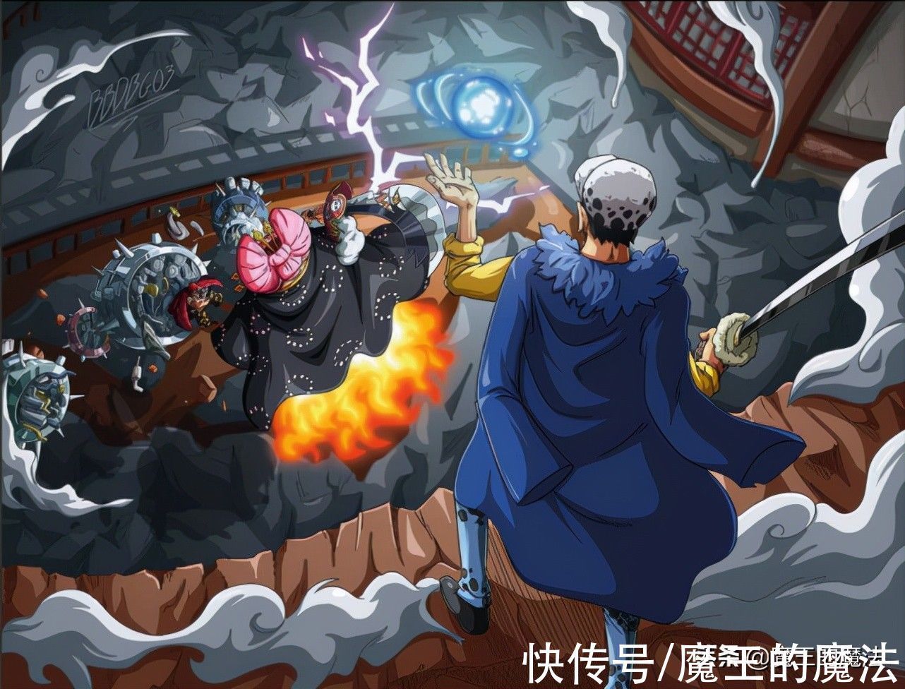 四皇|海賊王1031話分析：索隆占C位有含義，基德與羅威脅四皇體系