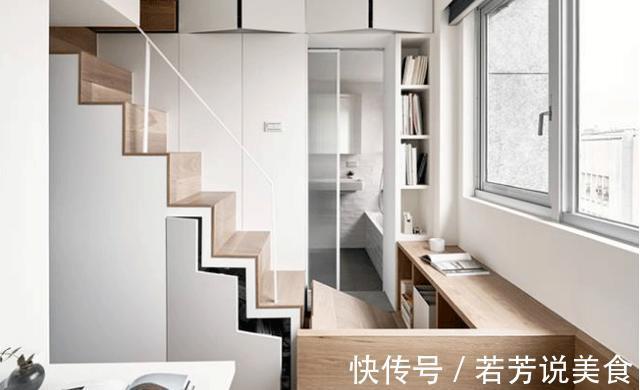 墙壁|小户型如何实现多居室62㎡自改复式，小户型的大格局视觉享受