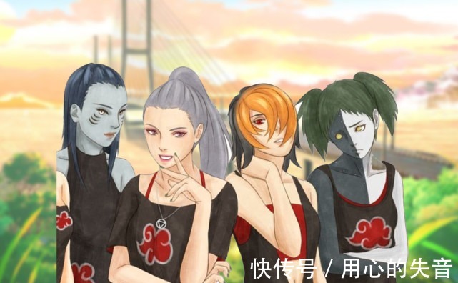 弥彦|火影当晓成为女团成员，鼬的大姐姐风毫无违和，小南男装超越佐助