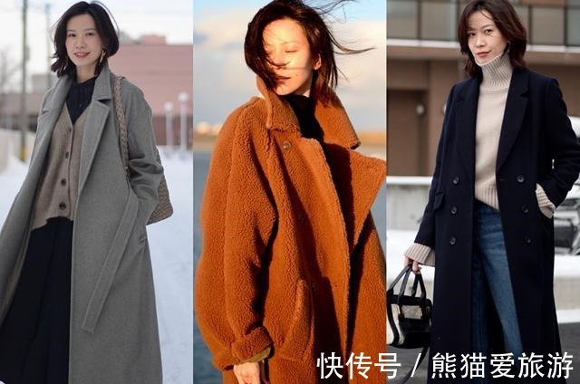咖色 衣服在配不在多,秋冬季气质通勤穿搭示范,优雅高级又耐看!
