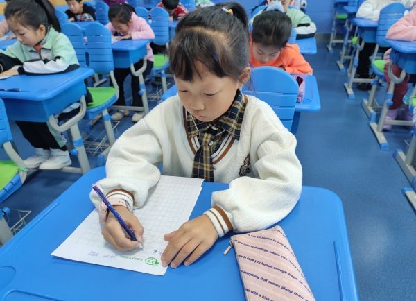 选手们|为提高学生书写规范汉字的意识 长春市二道区吉林小学举办百词大赛