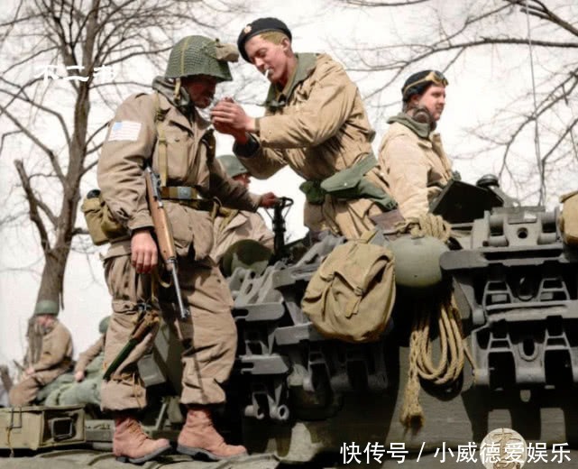 张照片拍摄于|直击二战西线大反攻的真实照片,吹响了纳粹德国覆灭的号角
