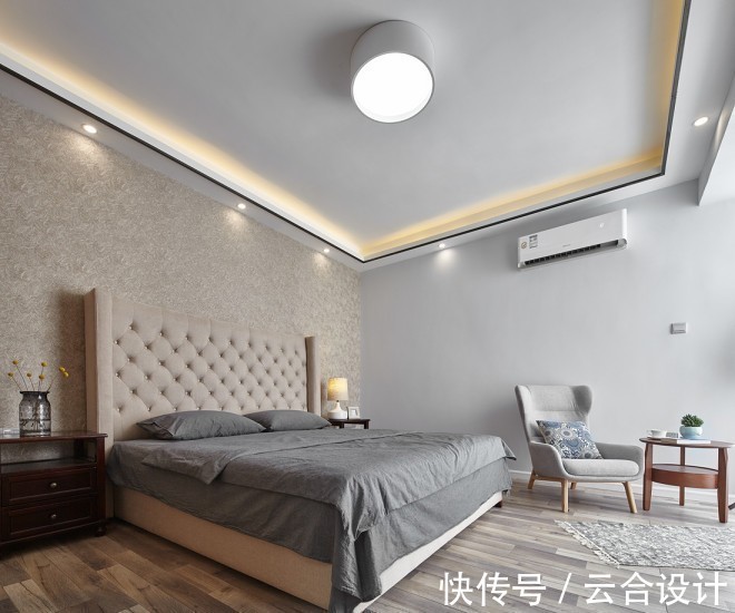 搭配|云合设计——100多㎡大平层,低价装出高档次,接下我的膝盖!