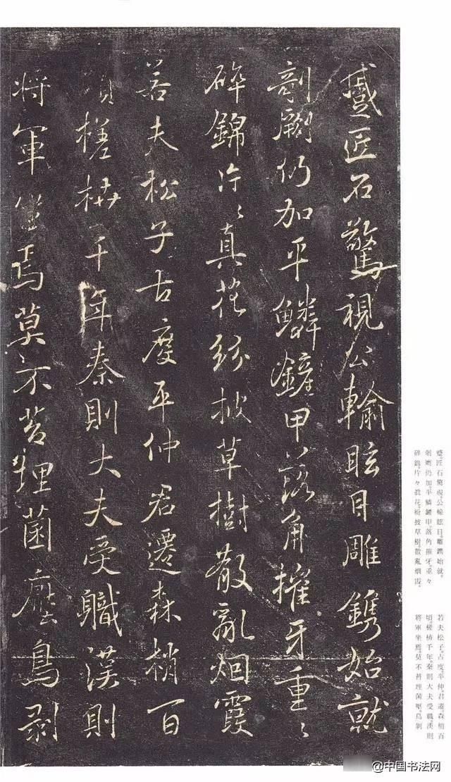 枯树赋|褚遂良《枯树赋》有美女婵娟,不胜罗绮之态