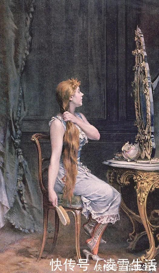 凯特林#精致而优雅——荷兰画家波蒂列耶作品中的女性形象