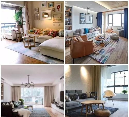 阳台|客厅和阳台打通后,窗帘这样挂才更美观又实用!你家挂对了吗?