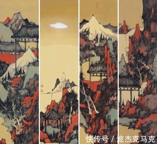 身材|她有姣好的面容、模特的身材,然而她却选择了艰辛的山水画艺术