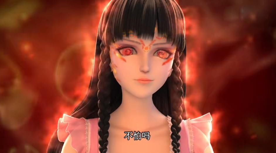 叶罗丽战士|女主王默迎来黑化形象，邪恶的火焰眸和脸上的纹路太像吸血鬼了