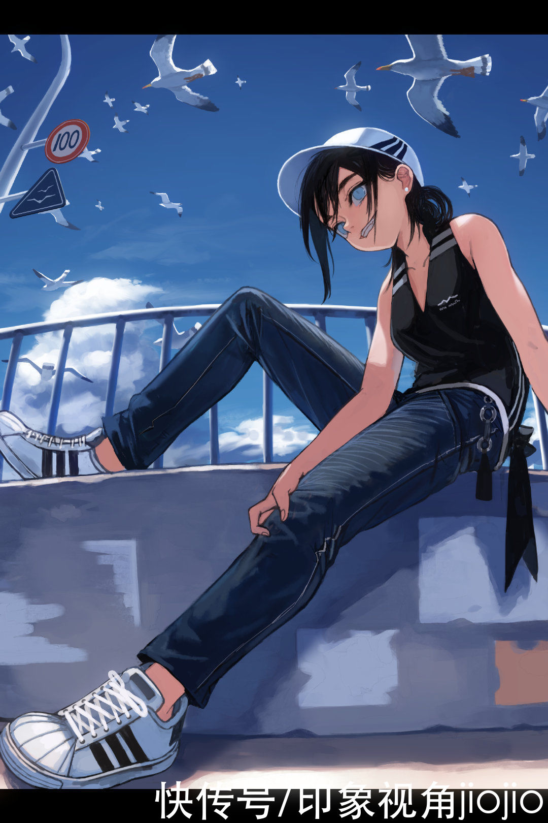 色彩|以少女思绪为题材的插画作品，通过色彩传达情感