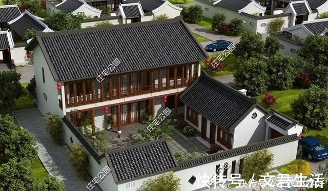 小院|又想住楼上, 又想有院子, 还要中式风格, 这间农村小院做到了!