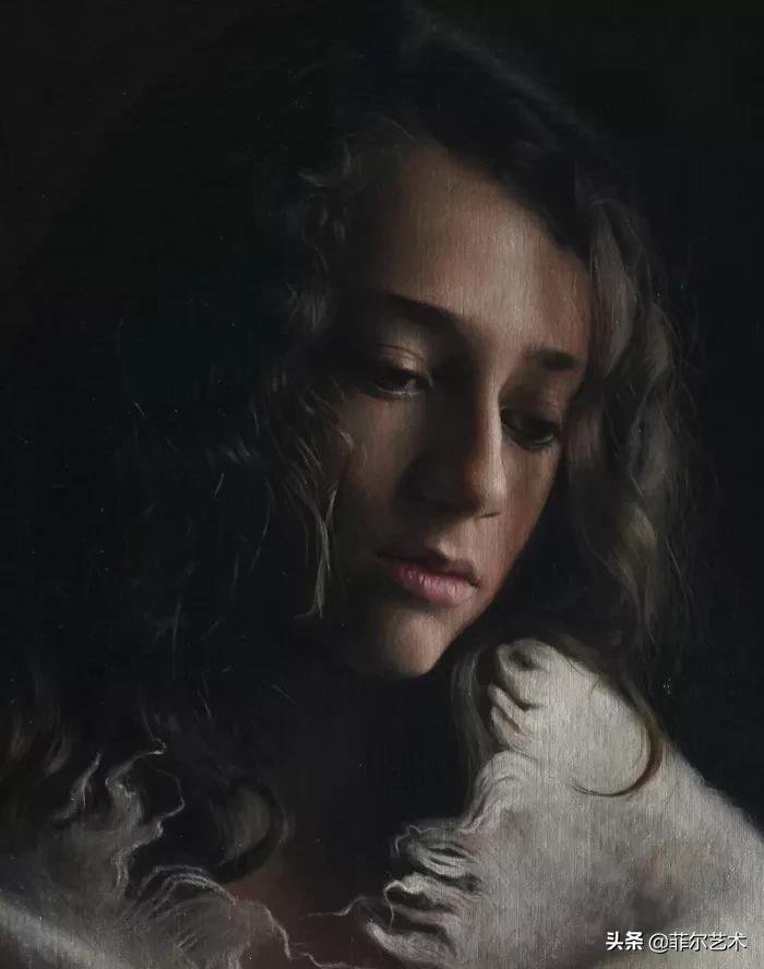 安妮·罗达!法国画家安妮·罗达超高清、超写实人物油画作品欣赏