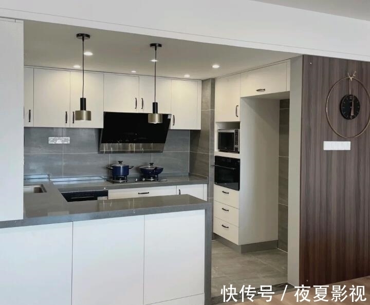 新家|年轻小夫妻83㎡新家,典型的一体化设计,越简单,越舒适