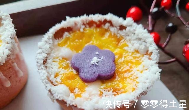 养胃就吃它!香甜软糯 养颜瘦身,高颜值紫薯布丁挞 一口三层内容!