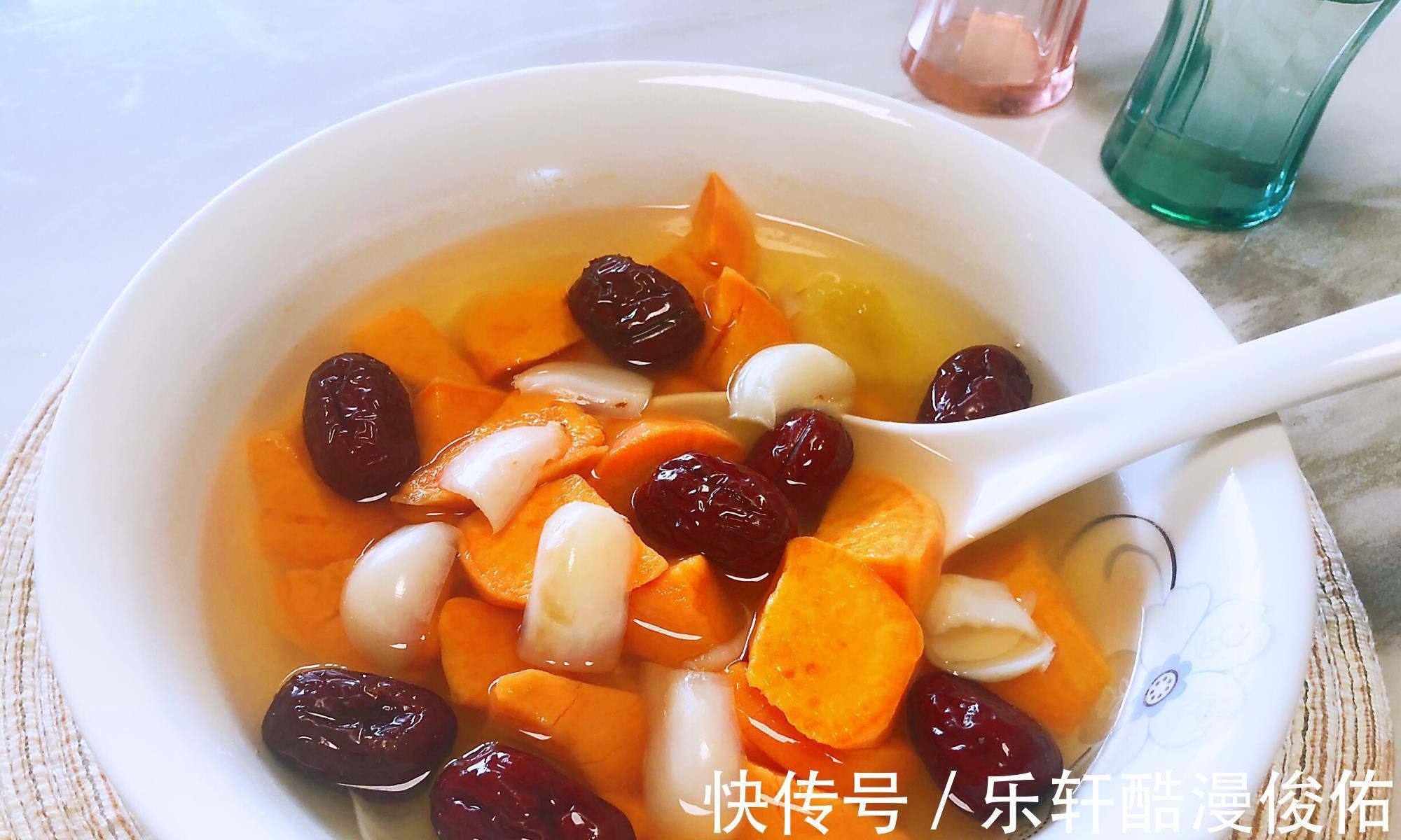 红枣|秋后渐凉,懂吃的女人多喝它,简单一炖,手脚不凉了,还暖身暖宫