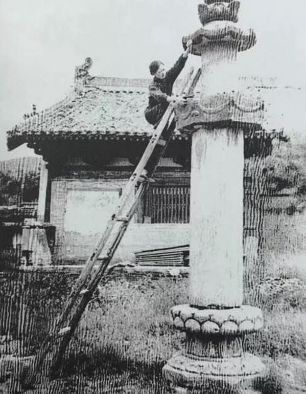 张照片|林徽因工作照:骑着毛驴寻觅佛光寺,梁思成自愿当车夫