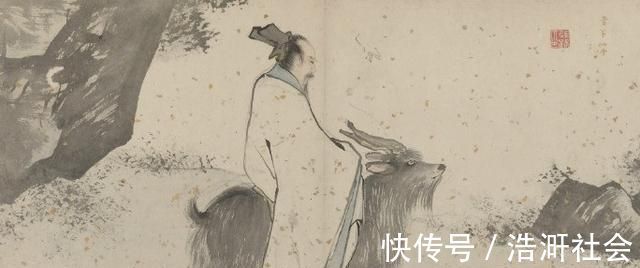 张路&800年前的独特神仙图,收藏界里的宝贝,绘画线条强过范曾