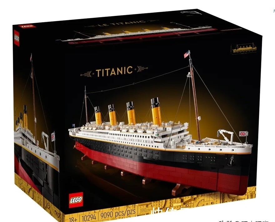 tit乐高LEGO年度巨献「泰坦尼克号」:9千多块积木,再现震撼经典