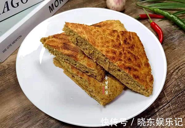 省时|最近迷上这主食了,不用揉面口感蓬松,4分钟烙一锅,省时又管饱