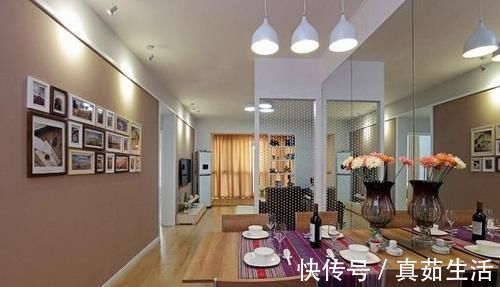 空间|89㎡新房,他在客厅做两个“小改动”,空间一分为三真漂亮,晒晒